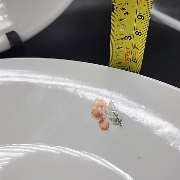 Vintage Kahla 53 Large Serving Platter Floral German Democratic Republic 32cm - Picture 9 of 9